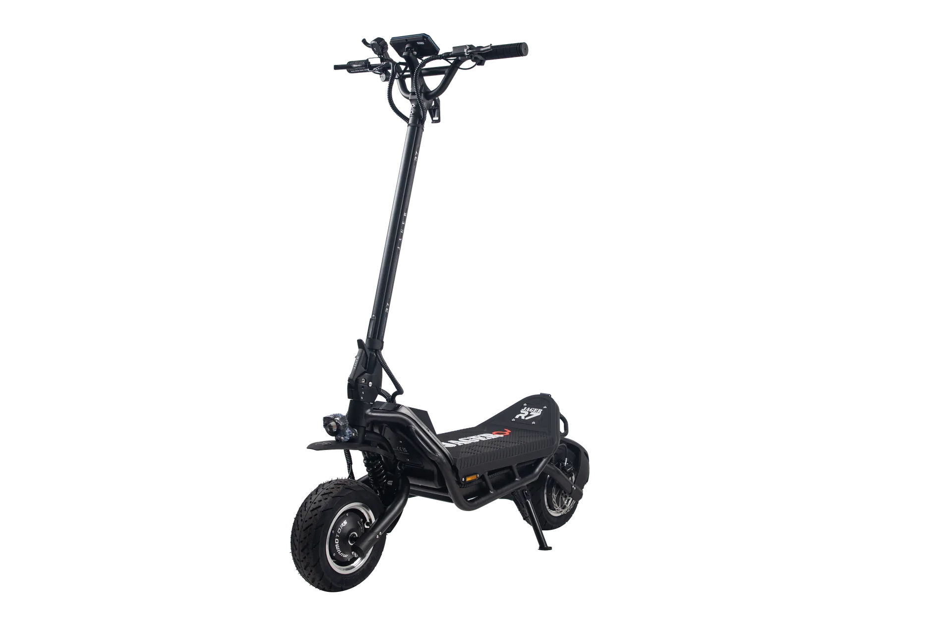Miniatura: Patineta eléctrica Jager R7 Black, vista lateral completa